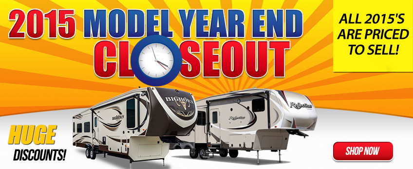 model year closeout sale