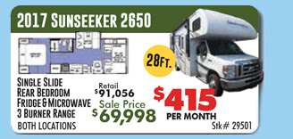 sunseeker motorhome