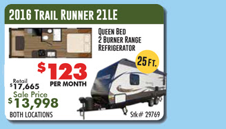 trail runner travel trailer