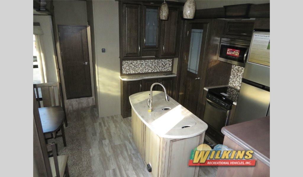 Grand Design Solitude Fifth Wheel Kitchen