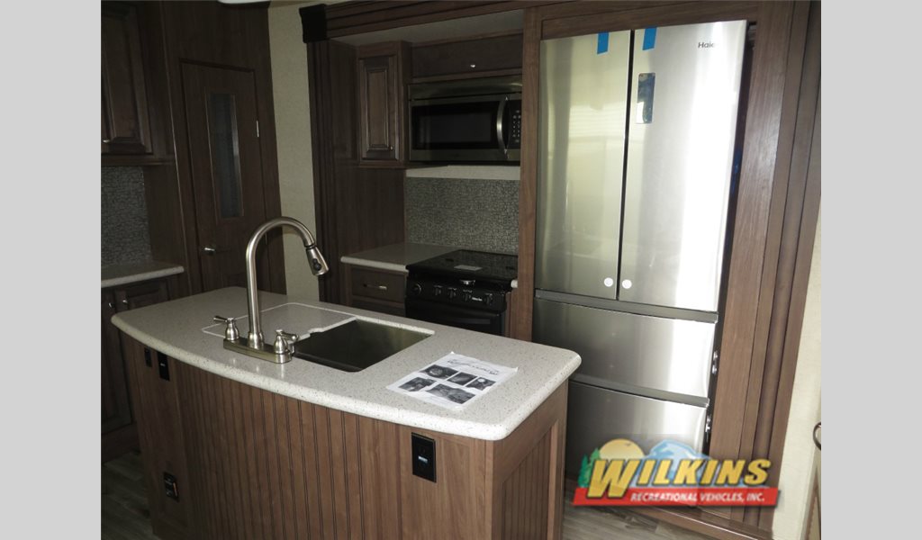 Heartland Elkridge Fifth Wheel Kitchen