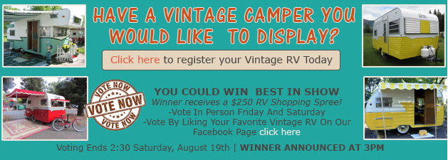 Wilkins RV Vintage Camper Show competition