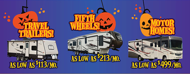 Wilkins RV Halloween Sale