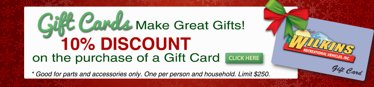 Wilkins RV Gift Card