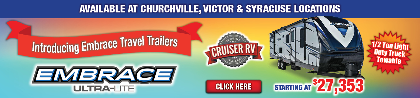 Cruiser Embrace Travel Trailer