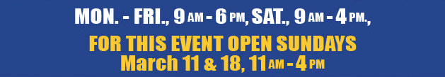 Wilkins RV Spring Open House 2018 Hours