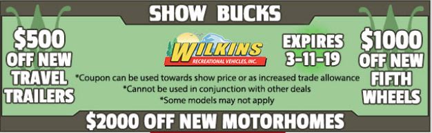Show Coupon Wilkins
