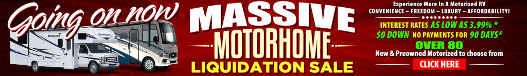 Motor Home Liquidation Sale