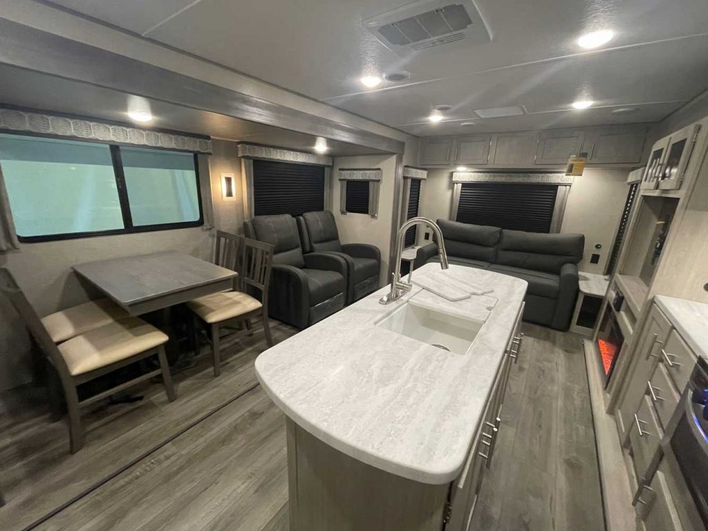 Interior of the 2023 Coachmen RV Catalina Legacy